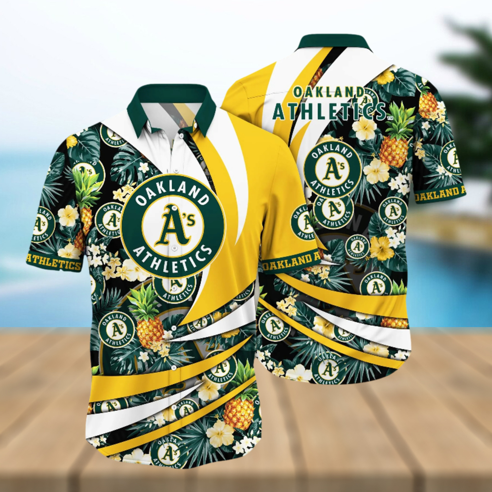 Oakland Athletics MLB Hawaiian Shirt Festivals Aloha Shirt - Limotees