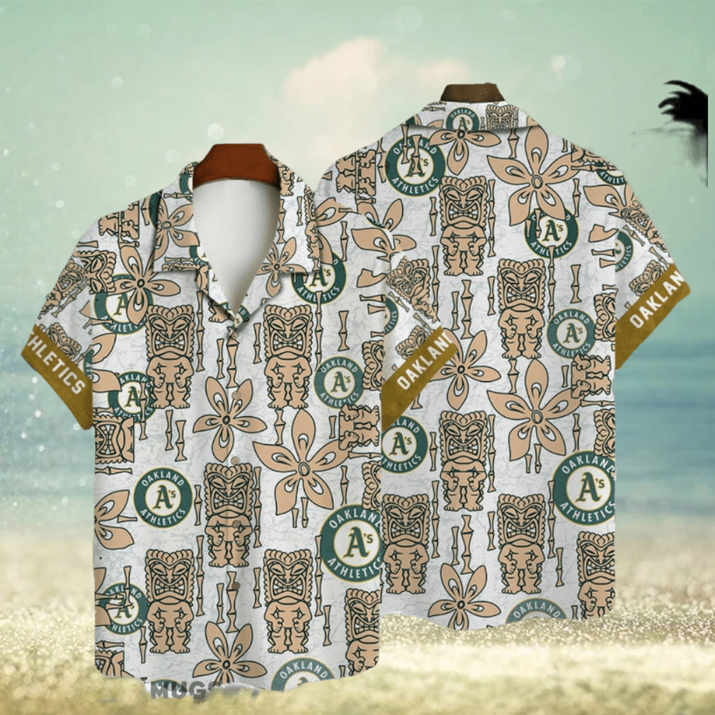 Oakland Athletics Major League Baseball 3D AOP Hawaiian Shirt - Limotees