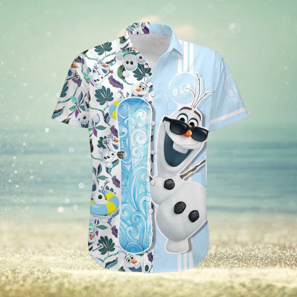 Olaf Hawaiian Shirt, Olaf Button Shirt - Limotees