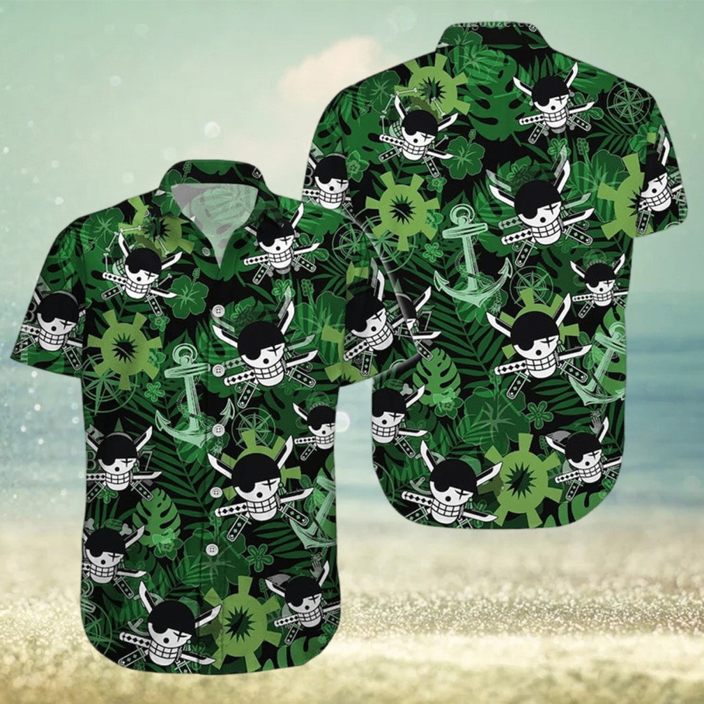 One Piece Pirates Hawaiian Shirt - Limotees