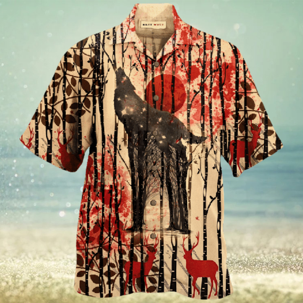 One Wolf Lives No Sheep’S Safe Christmas Hawaiian Shirt - Limotees