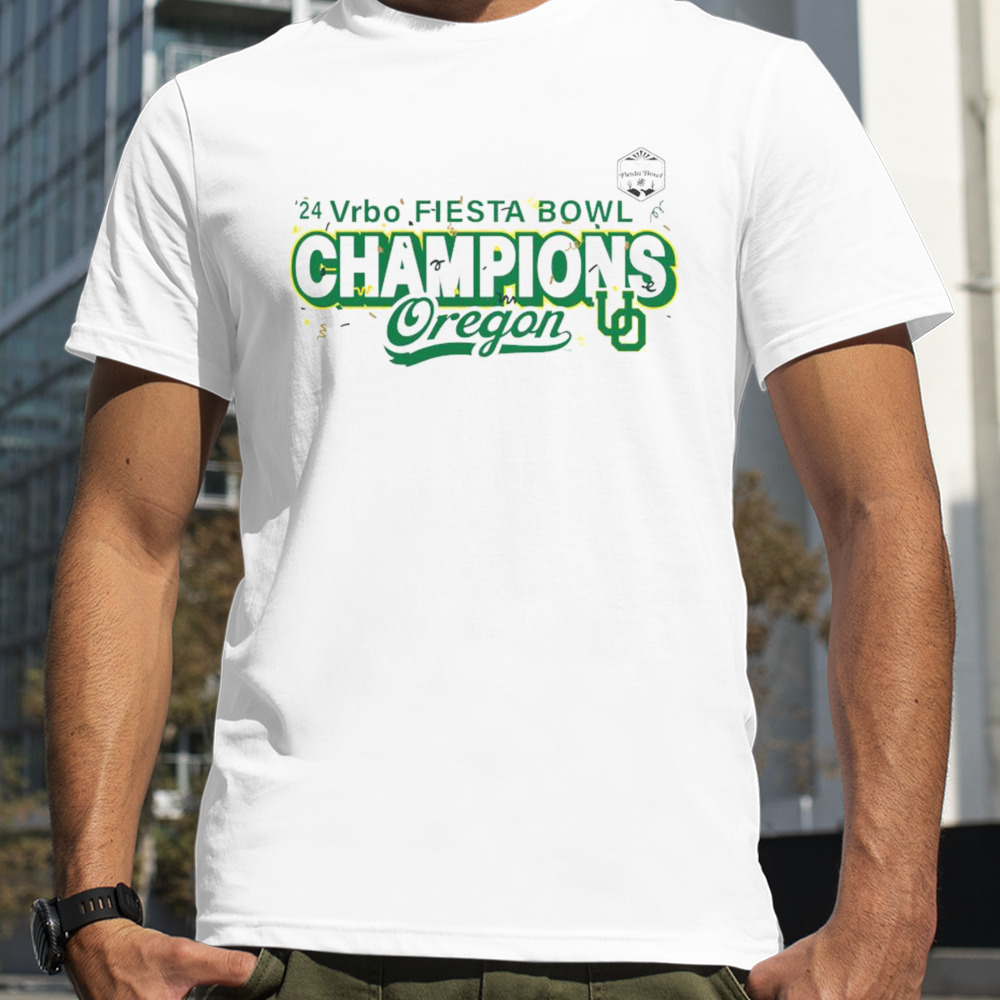 Oregon Ducks 2024 Fiesta Bowl Champions Superior Ability Shirt