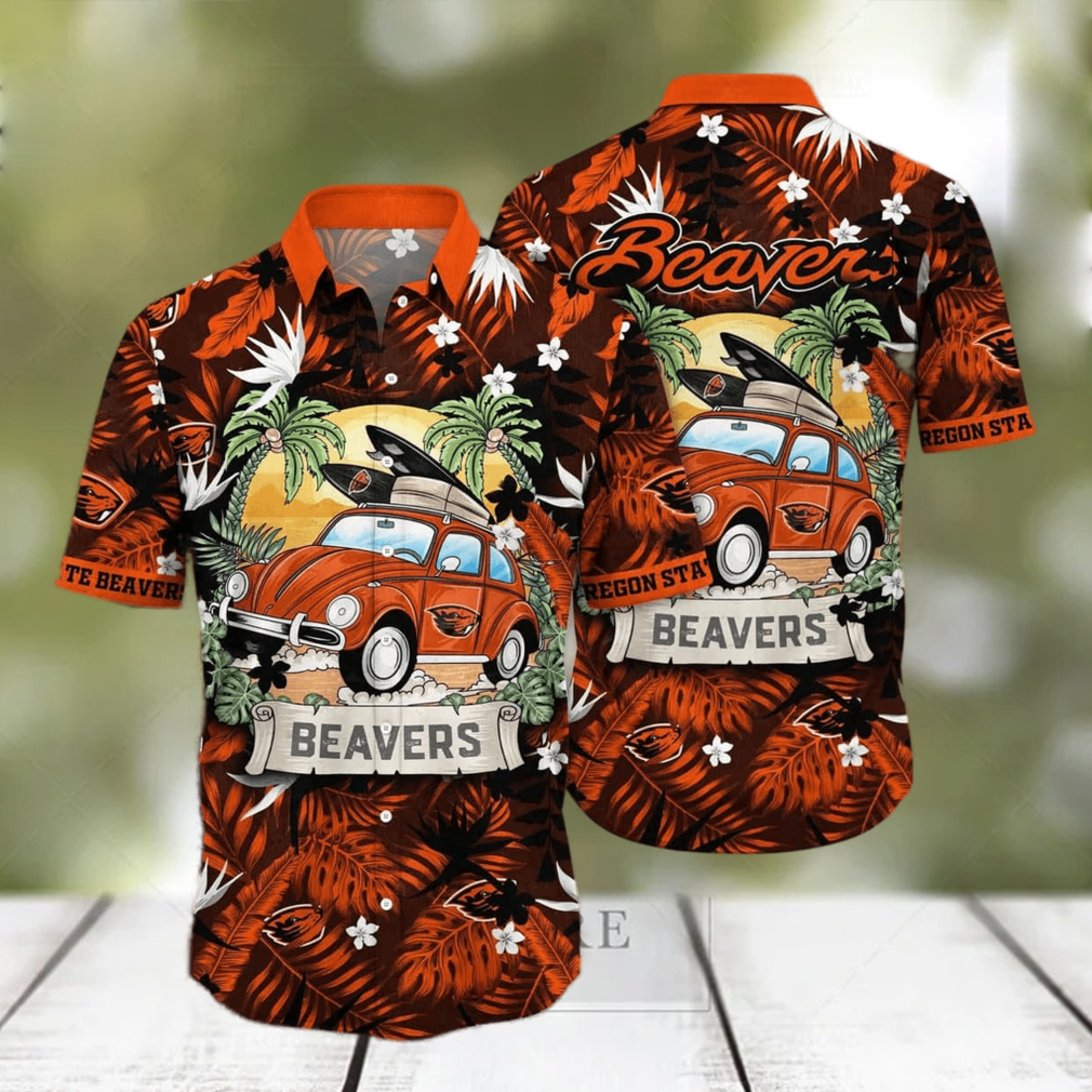 Oregon State Beavers NCAA Hawaiian Shirt - Limotees