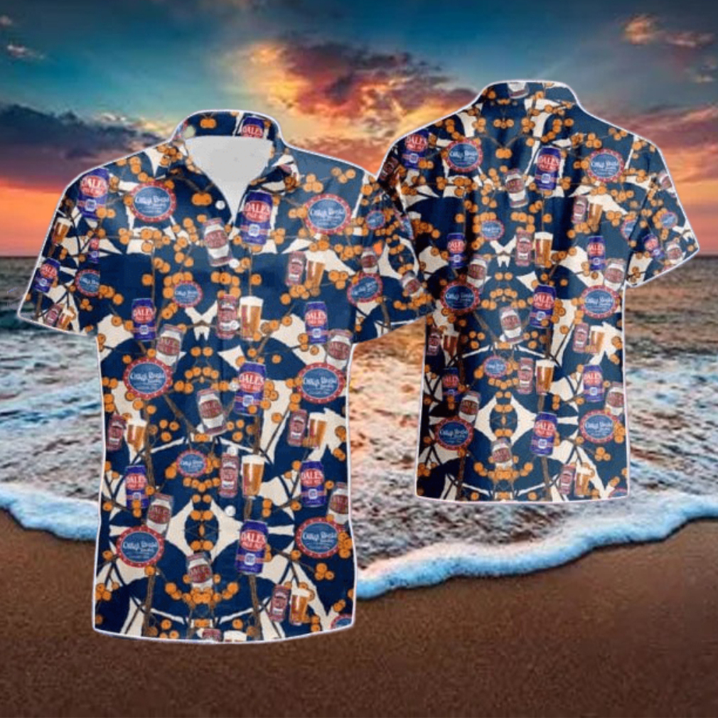 Oskar Blues Dales Pale Ale Ad Vintage Summer Beach Hawaiian Shirt And Short Oskar Blues Beer Hawaiian Shirt - Limotees