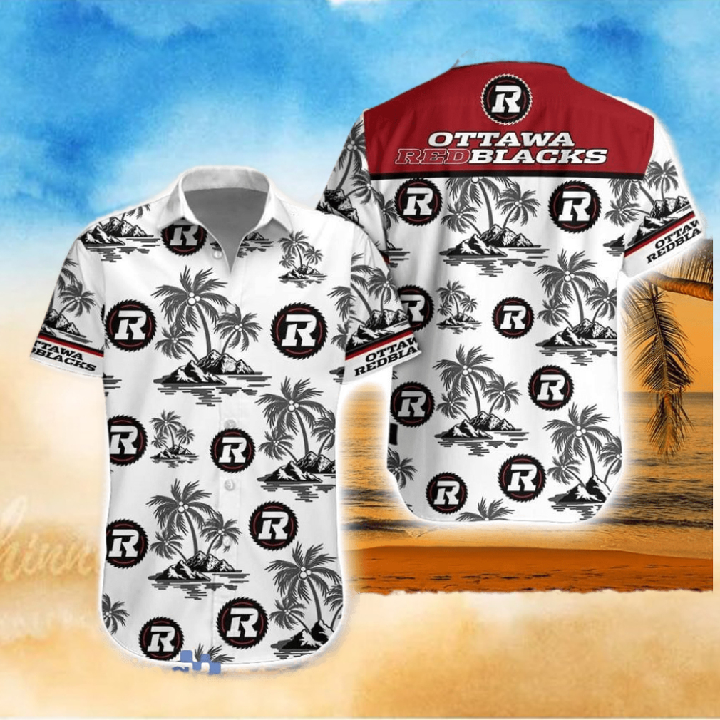 Ottawa Redblacks Hawaiian Shirt - Limotees