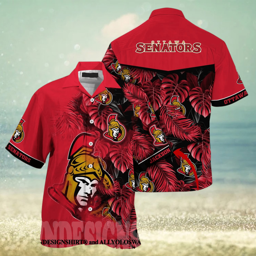 Ottawa Senators NHL Summer All Over Print 3D Hawaiian Shirt - Limotees