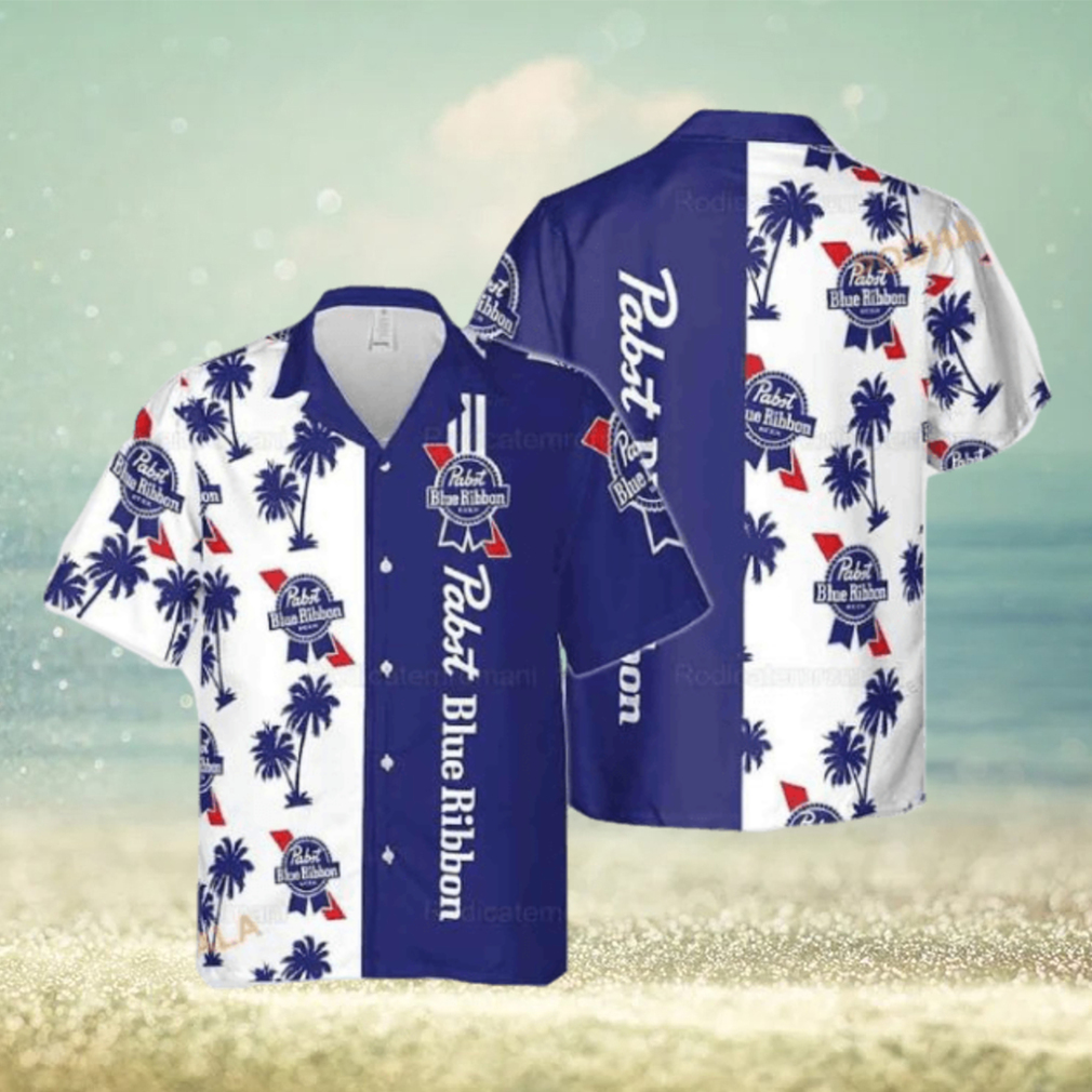 Pabst Blue Ribbon Hawaiian Shirt - Limotees