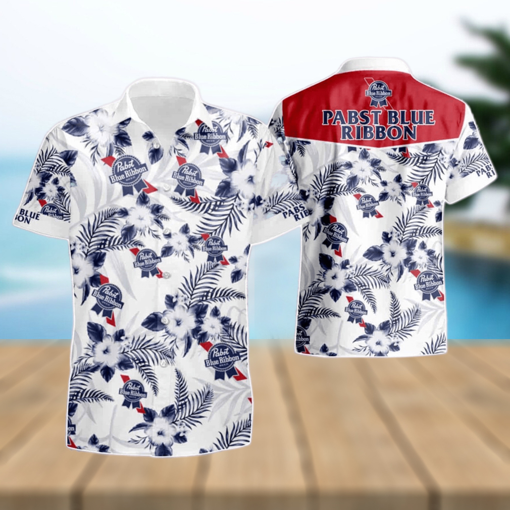 Pabst Blue Ribbon Summer Hawaiian Shirt And Short - Limotees