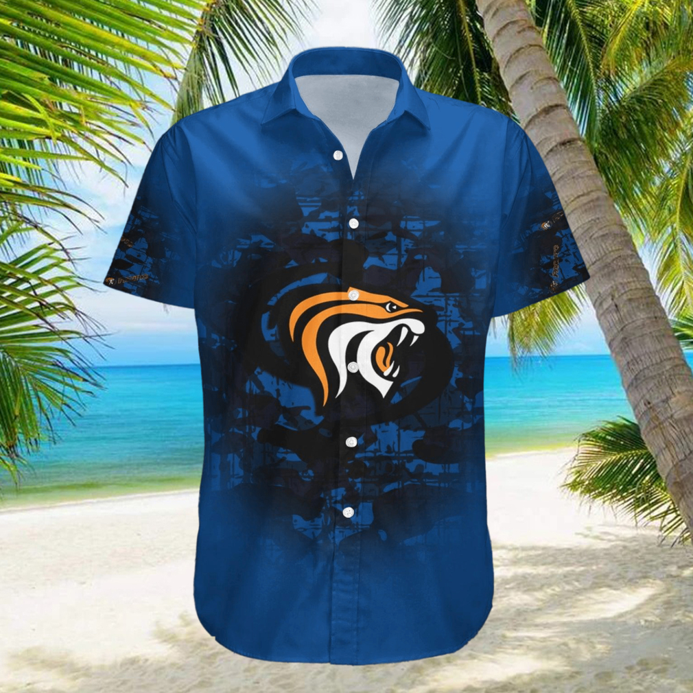 Pacific Tigers Hawaiian Shirt Camouflage NCAA Summer Custom Number And Name For Fans Gift hawaiian shirt - Limotees