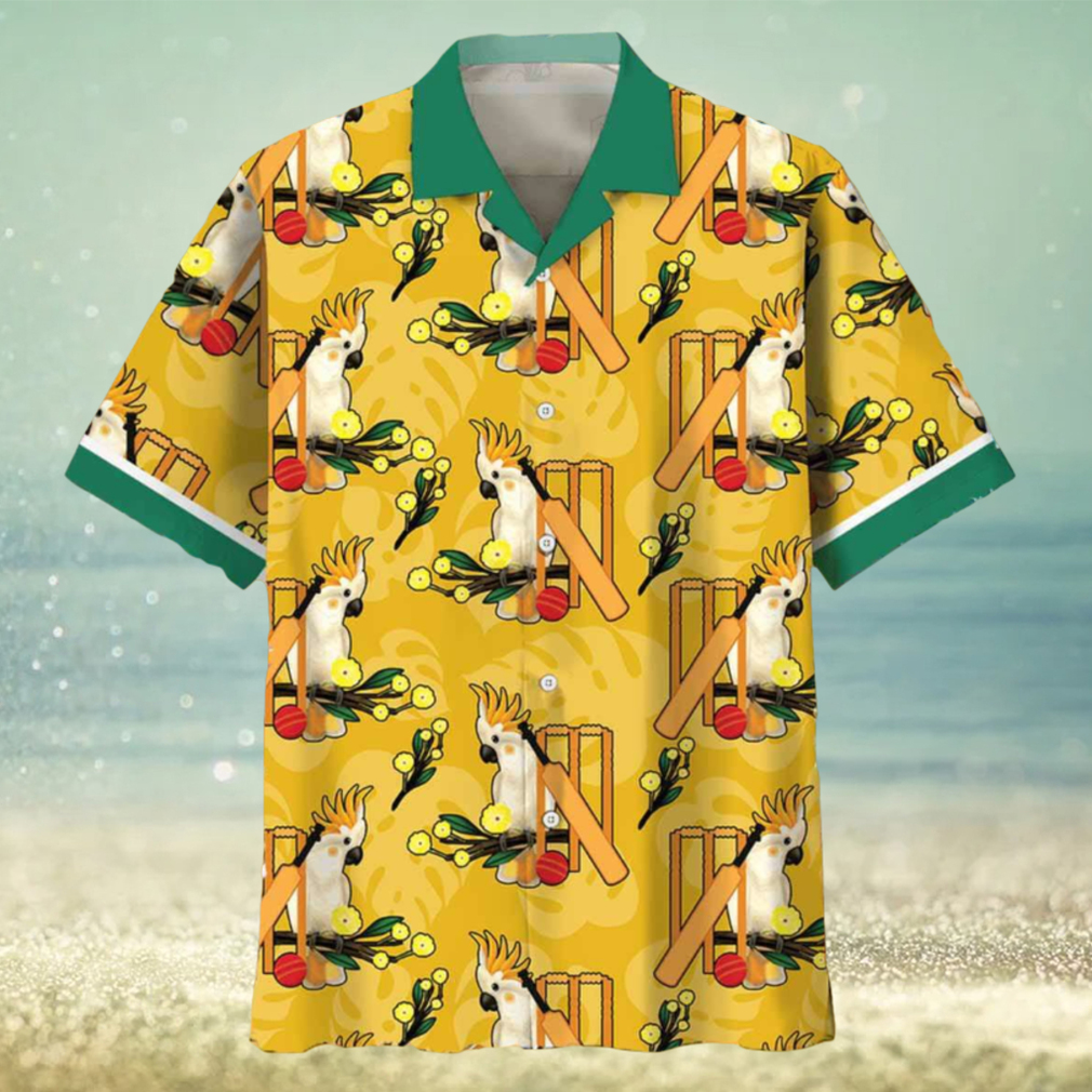 Parot Cricket Hawaiian Shirt - Limotees