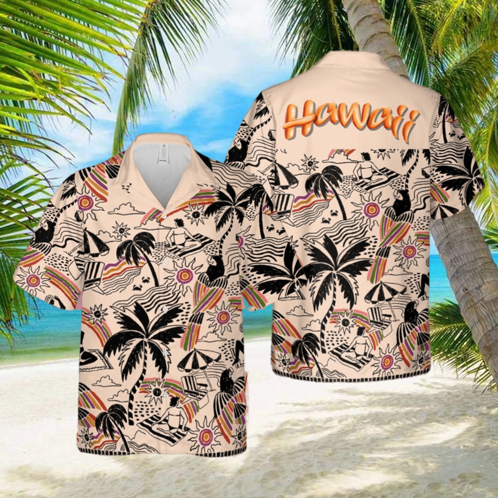 Parrot With Sunshine On Hawaii Beach Rainbow Aloha Hawaiian Shirt Summer Gift For Men And Women - Limotees