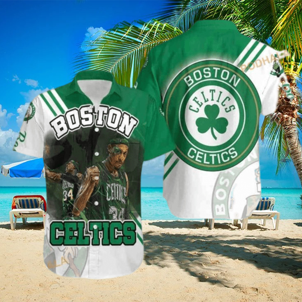 Paul Pierce 34 Boston Celtics Funny Hawaiian Shirt - Limotees