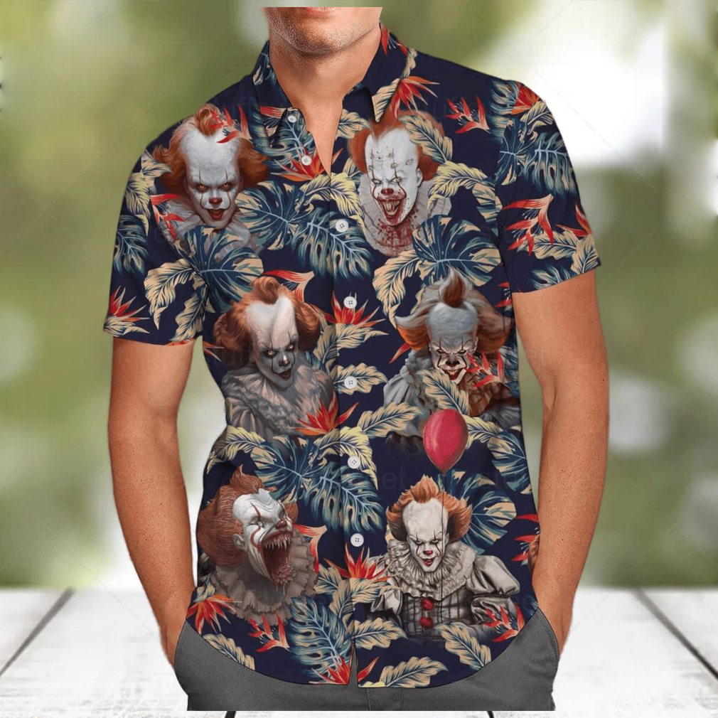 Pennywise Hawaiian Shirt IT Movie Gift For Horror Film Lovers - Limotees