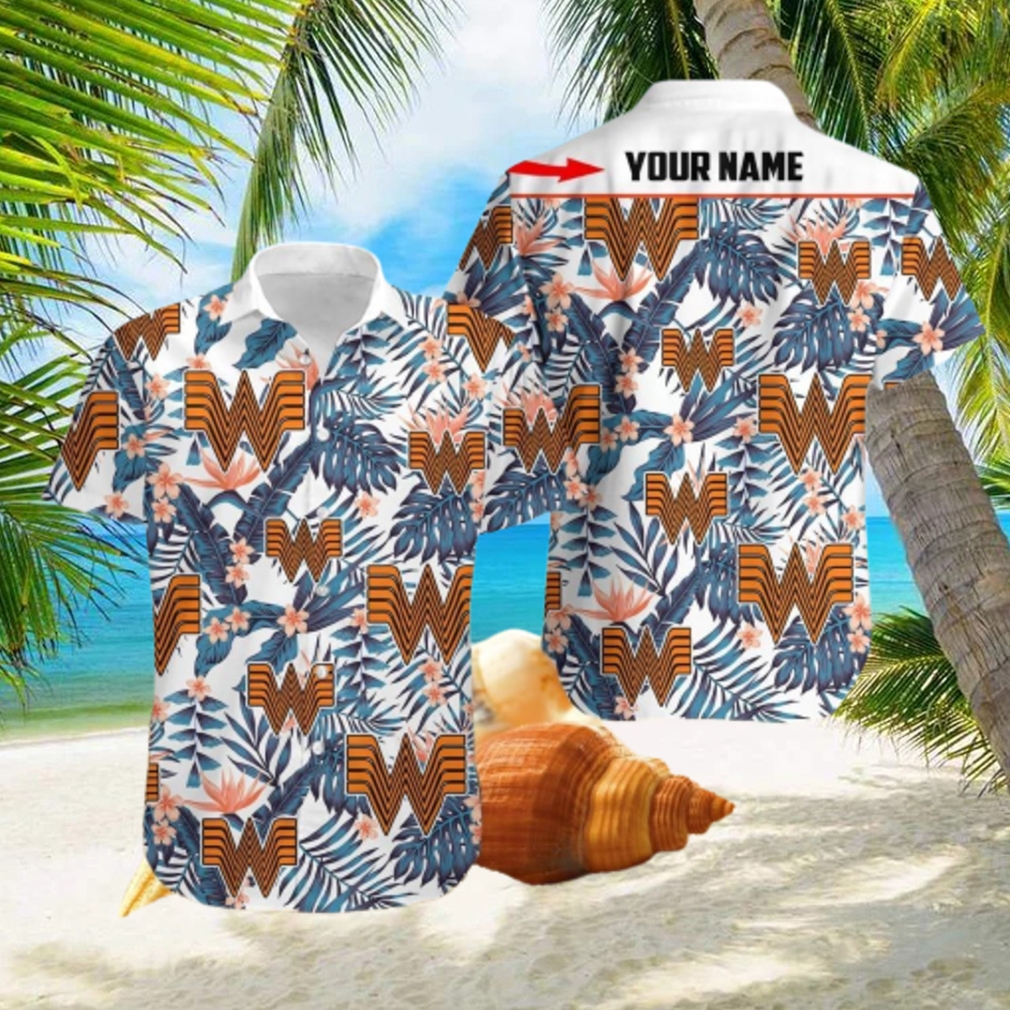 Personalized Hawaiian Shirt Whataburger Tropical Trending Summer Gift For Men And Women hawaiian shirt - Limotees