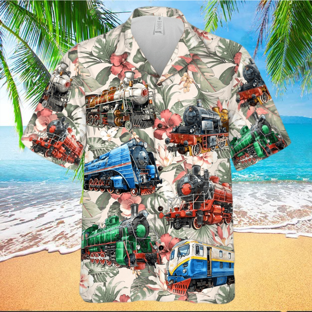 Personalized Model Train Hawaiian Shirt - Limotees