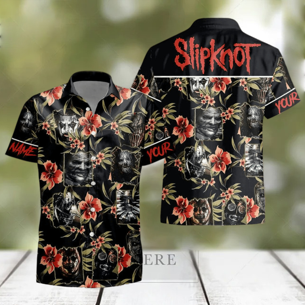 Personalized Slipknot Halloween Fictional Tropical Hawaiian Shirt - Limotees