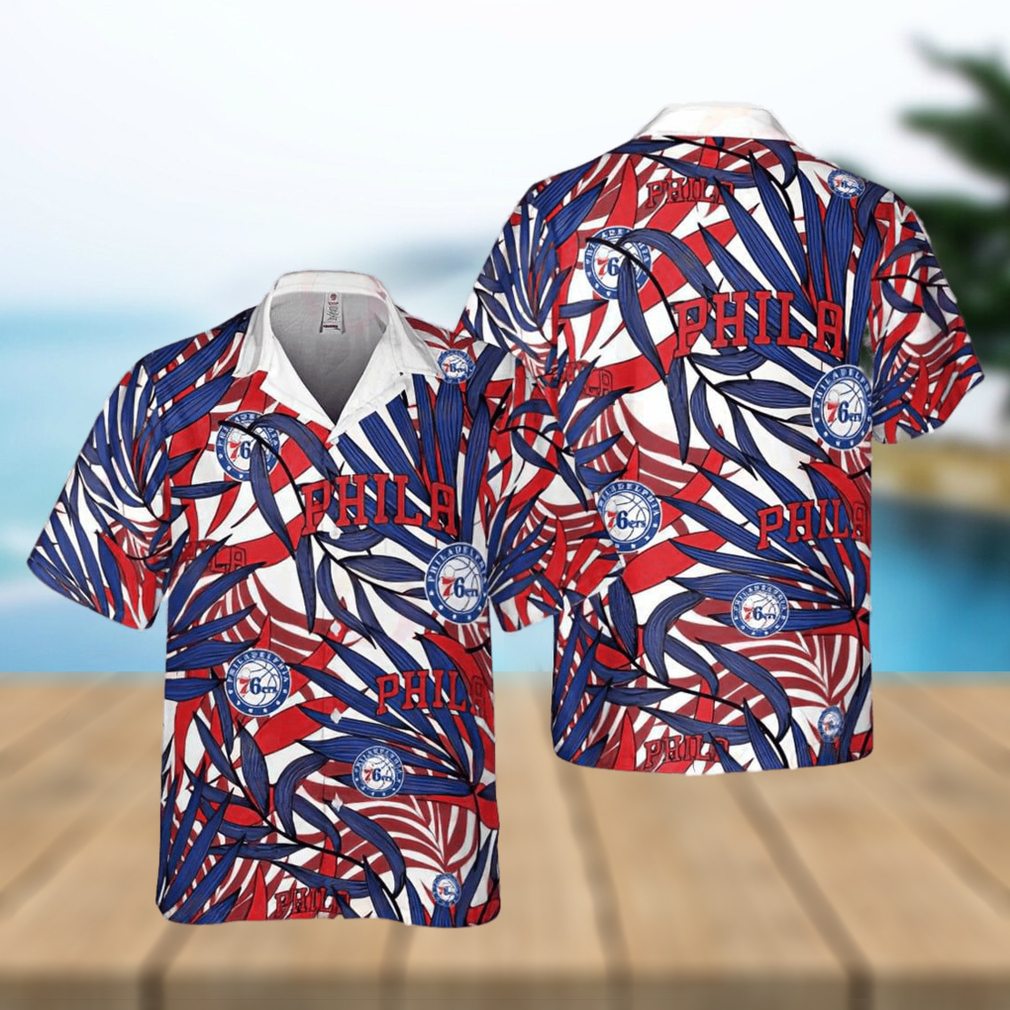 Philadelphia 76ers NBA Playoffs Design 2 Beach Hawaiian Shirt Men And Women For Fans Gift - Limotees