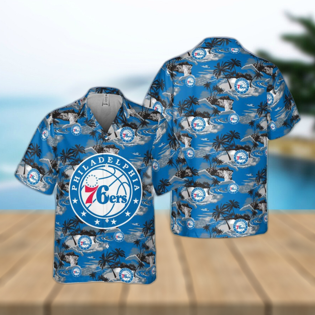 Philadelphia 76ers Trendy Hawaiian Shirt For Men And Women Gift Floral Aloha Beach - Limotees