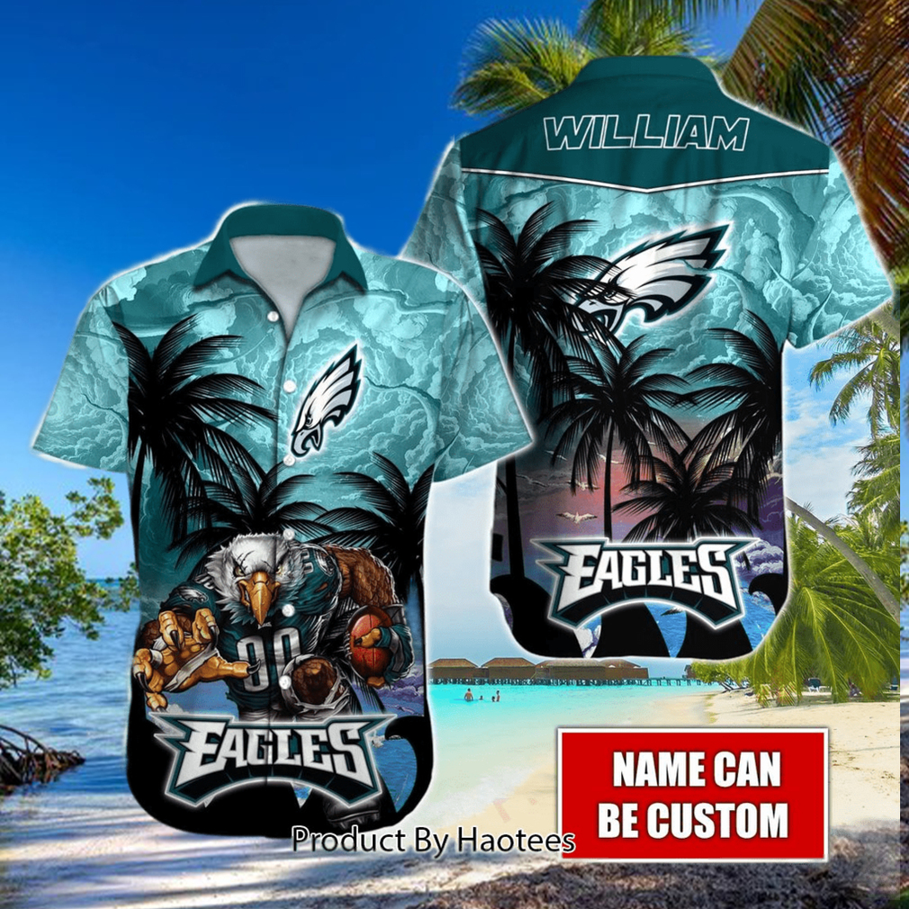 Philadelphia Eagles Hawaiian Shirt - Limotees