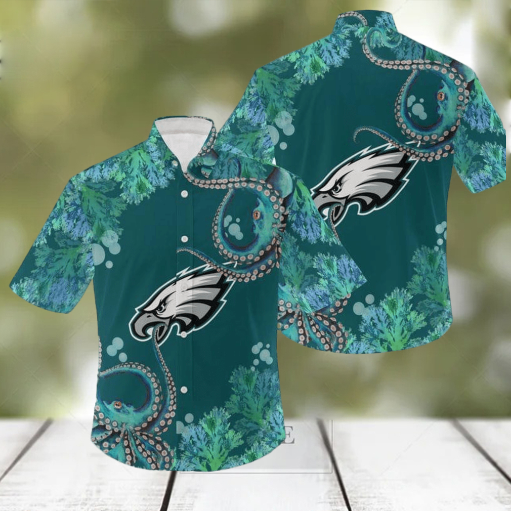 Philadelphia Eagles NFL Modern Trending Hawaiian Shirt Tropical Gift For Men And Women Fans - Limotees