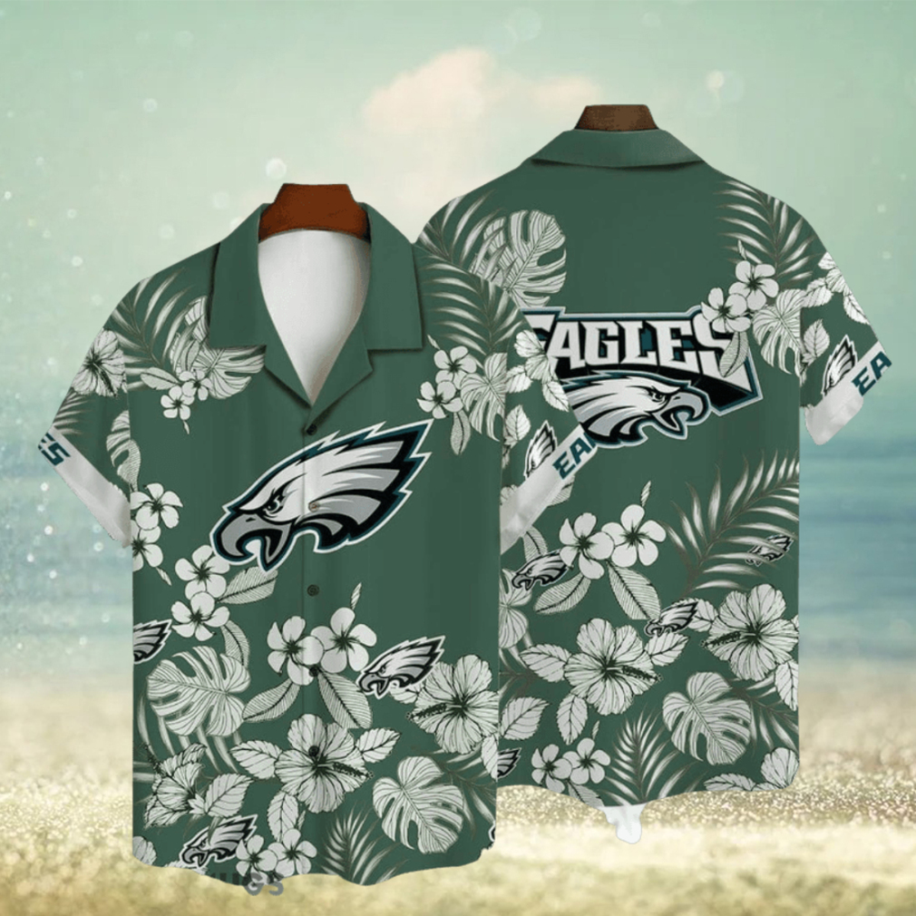 Philadelphia Eagles National Football League 3D AOP Hawaiian Shirt - Limotees