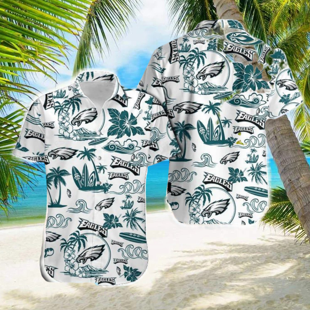 Philadelphia Eagles Traditional Hawaiian Shirt And Short For Men Gift, Short Beach For Family Christmas - Limotees