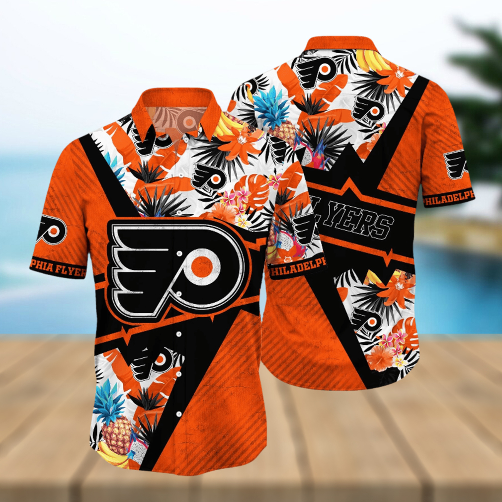 Philadelphia Flyers NHL Hawaiian Shirt Leisure Aloha Shirt - Limotees