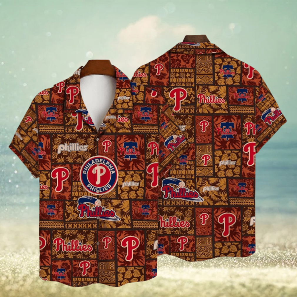 Philadelphia Phillie Major League Baseball 3D Print Hawaiian Shirt - Limotees