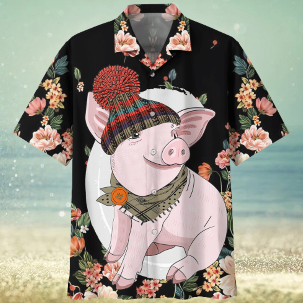 Pig Black Nice Design Unisex Hawaiian Shirt For Men And Women Dhc17062542 - Limotees