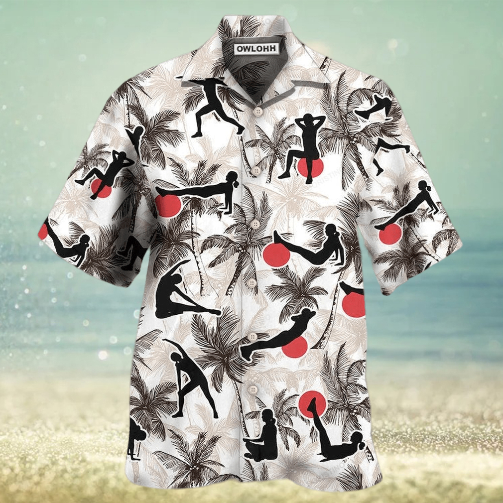 Pilates Tropical Tree Awesome Hawaiian Shirt - Limotees