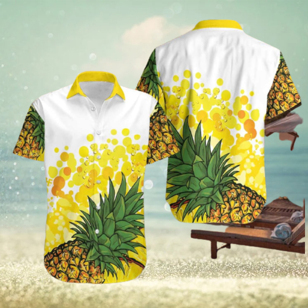 Pineapple Pattern Hawaiian Shirt - Limotees