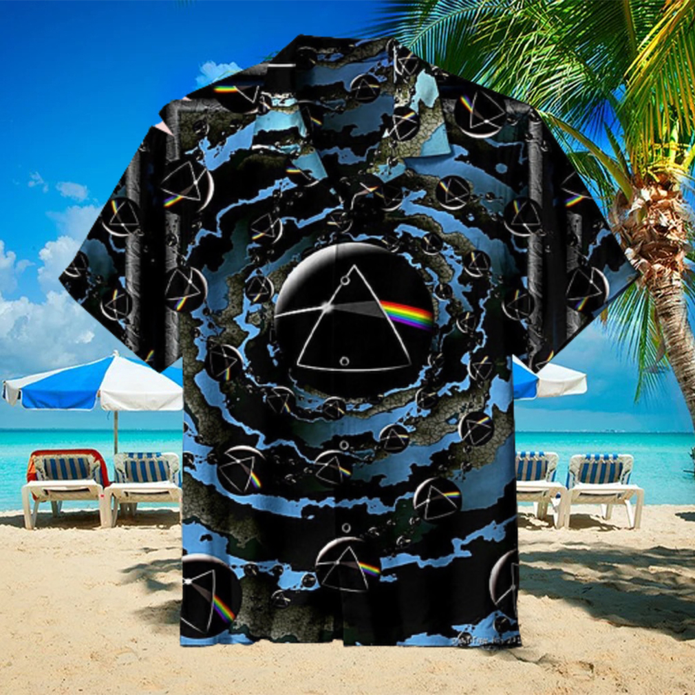 Pink Floyd Dark Side of the Moon Unisex Hawaiian Shirt - Limotees