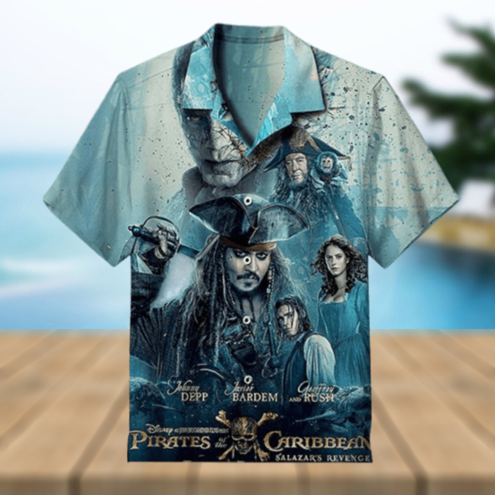 Pirates Of The Caribbean Salazars Revenge Hawaiian Shirt - Limotees