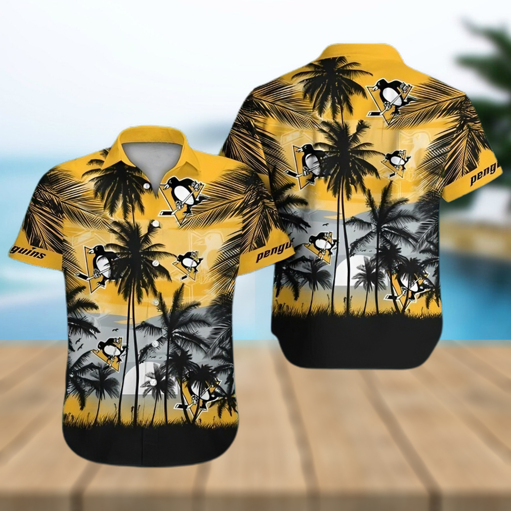 Pittsburgh Penguins Hockey Tropical Hawaiian Shirt - Limotees