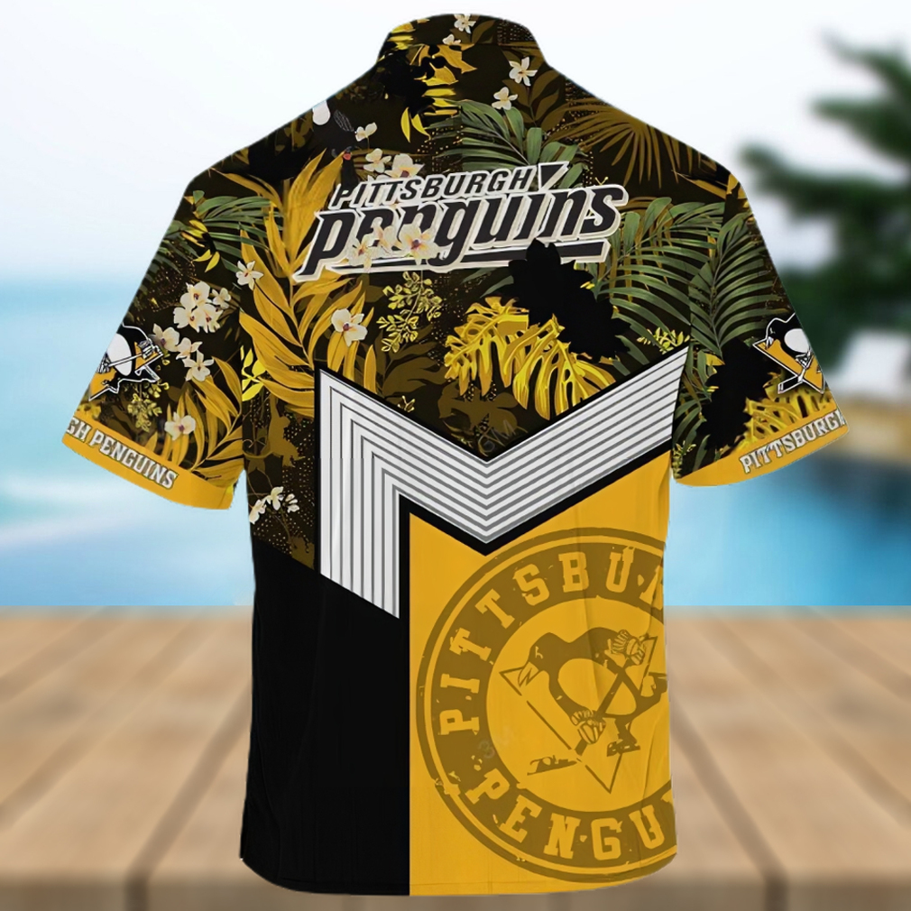 Pittsburgh Penguins NHL Flower Tropical Hawaiian Shirts - Limotees