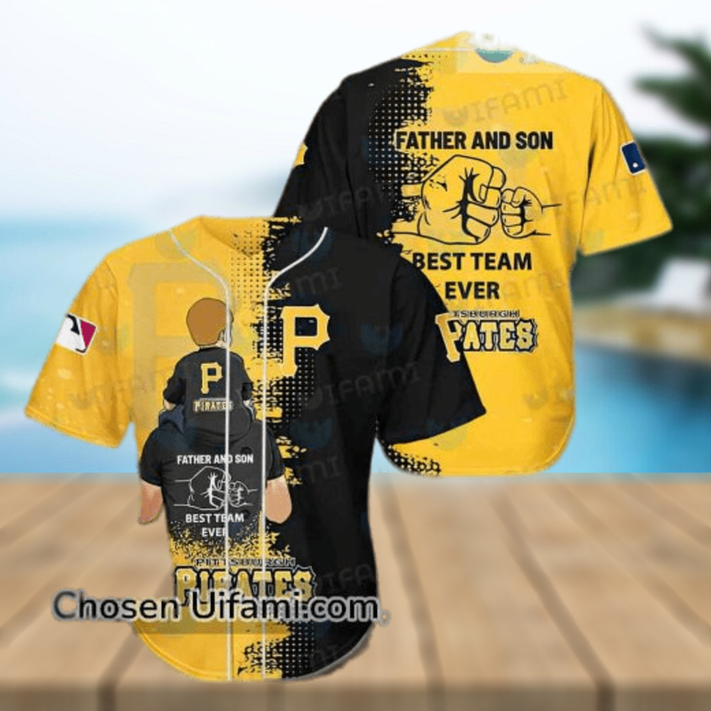 Pittsburgh Pirates Jersey Graceful Father And Son Best Team Ever Pirates Gift Hawaiian Shirt - Limotees