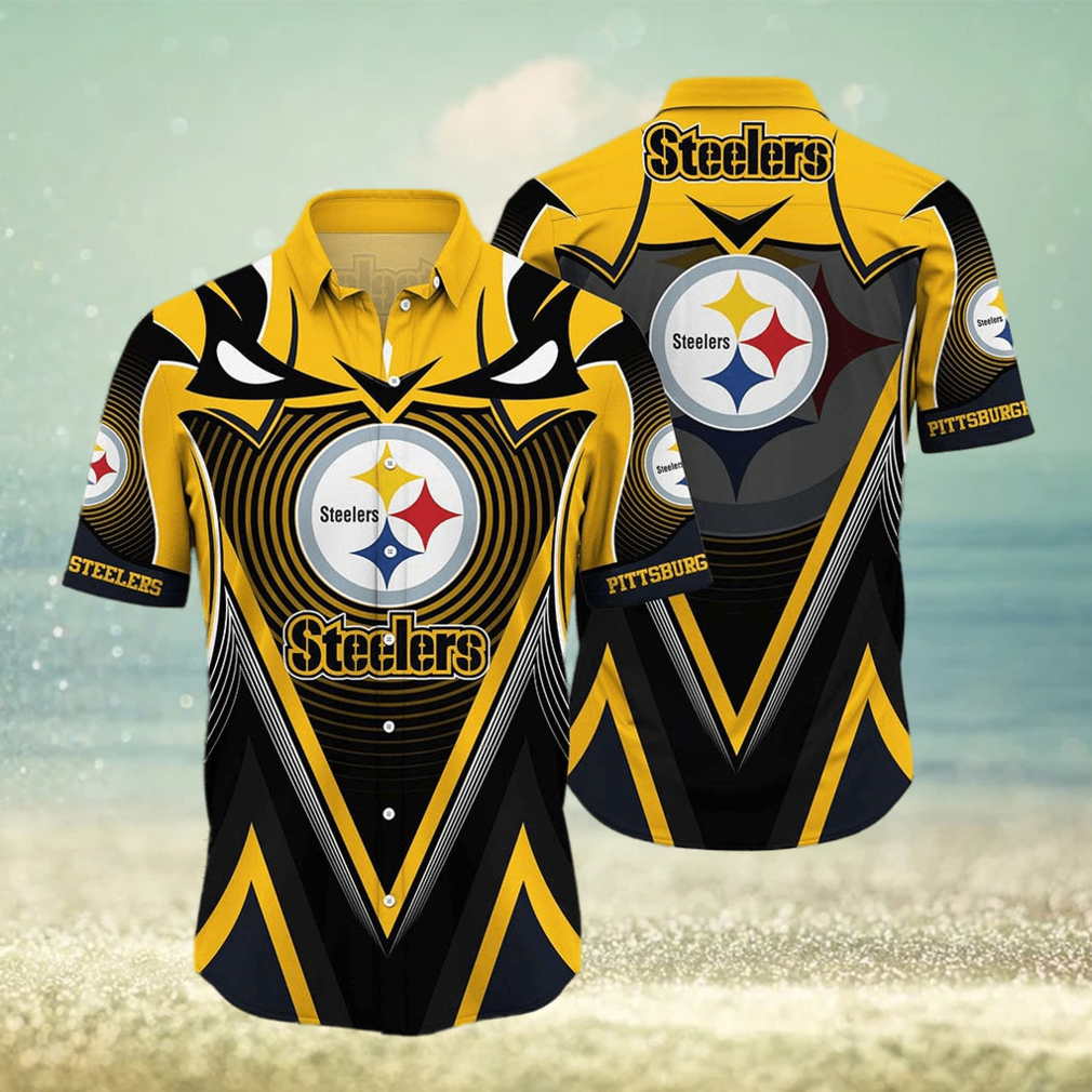 Pittsburgh Steelers Hawaiian Shirt Short Style New Hot Trending Summer Best Men Women - Limotees