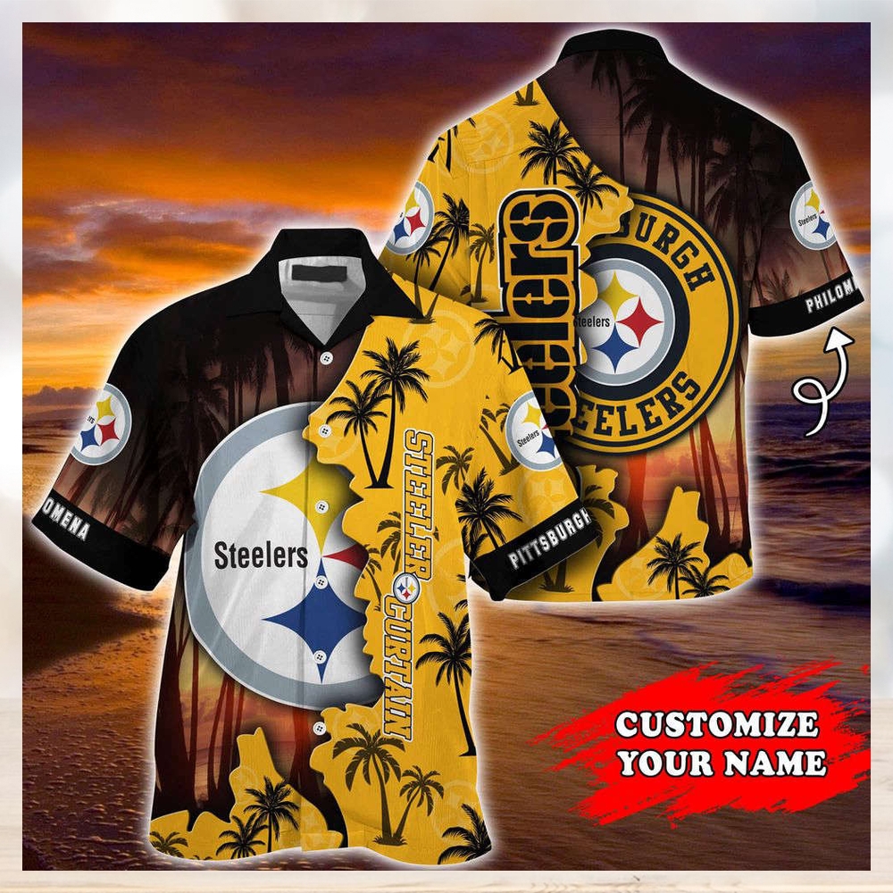 Pittsburgh Steelers NFL Customized Summer Hawaii Shirt For Sports Enthusiasts - Limotees