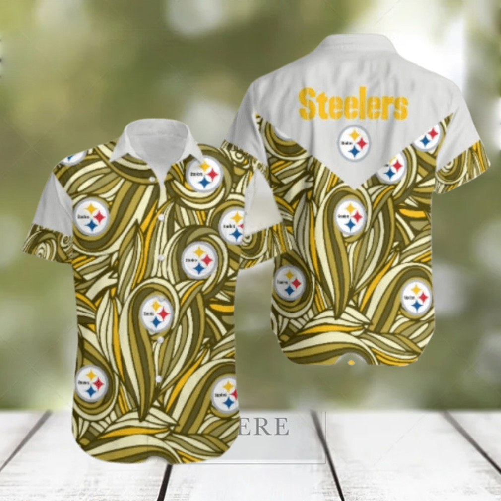 Pittsburgh Steelers Short Sleeve Bright Hawaiian Shirt Gift Summer - Limotees