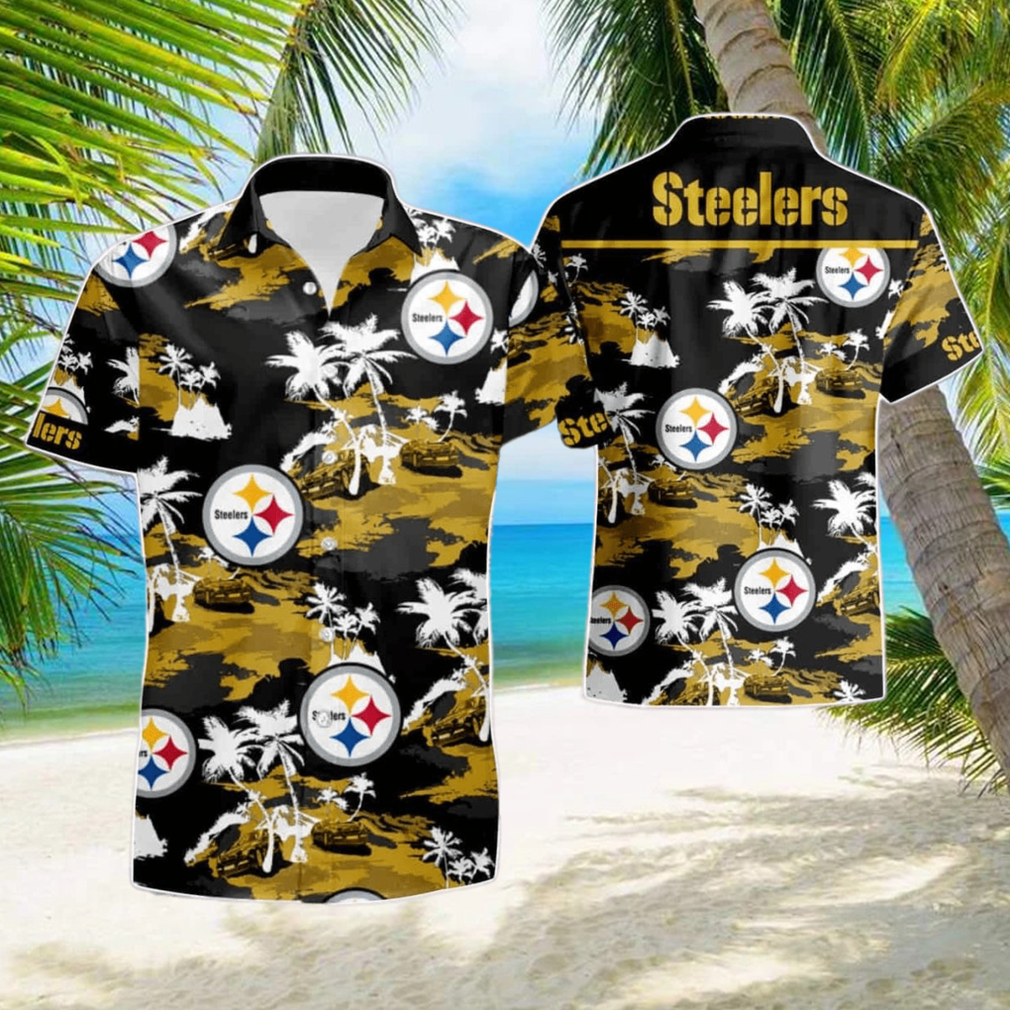 Pittsburgh Steelers Tommy Bahama Summer Hawaiian Shirt - Limotees