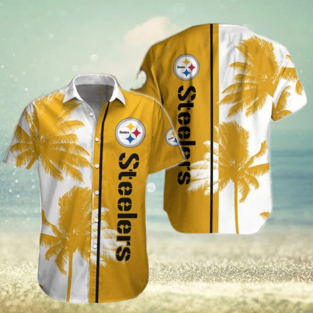 Pittsburgh Steelers Tropical Hawaiian Shirt - Limotees