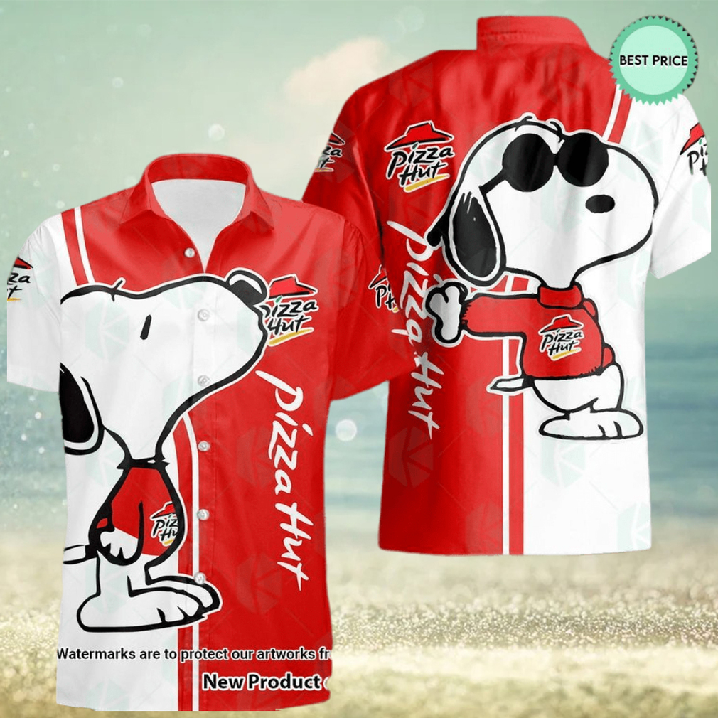 Pizza Hut Snoopy Shirt Hawaiian Shirt - Limotees