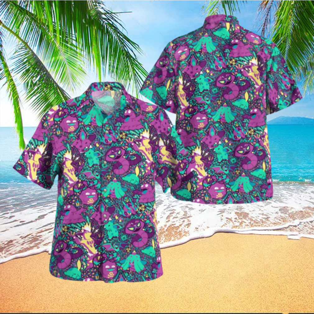 Poison Pokemon Hawaiian Shirt - Limotees