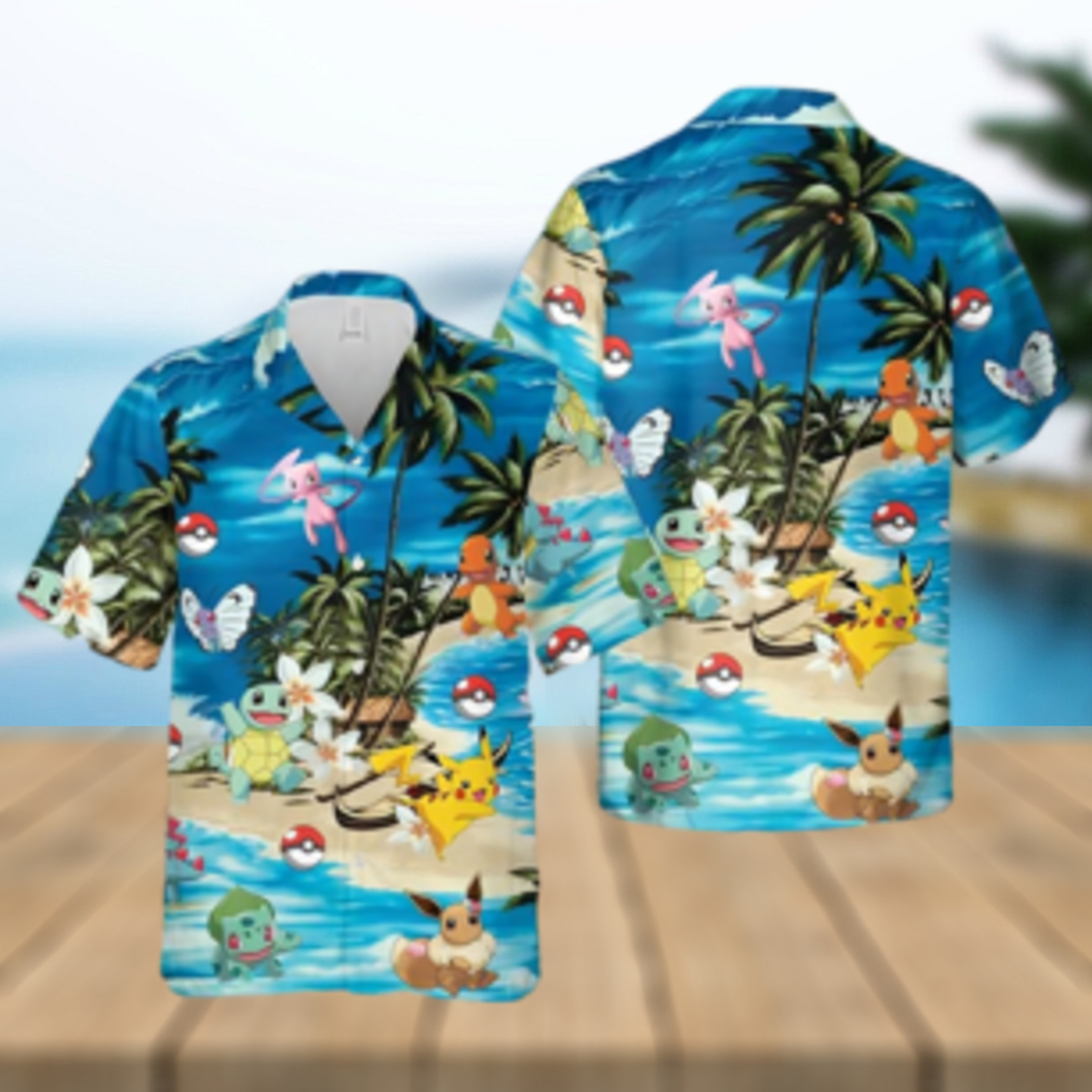 Pokemon Hawaiian Shirt - Limotees