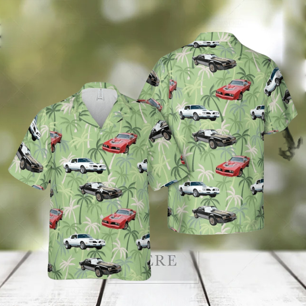 Pontiac Firebird Trans Am 1977 3D Hawaiian Shirt Beach Lover Gift - Limotees