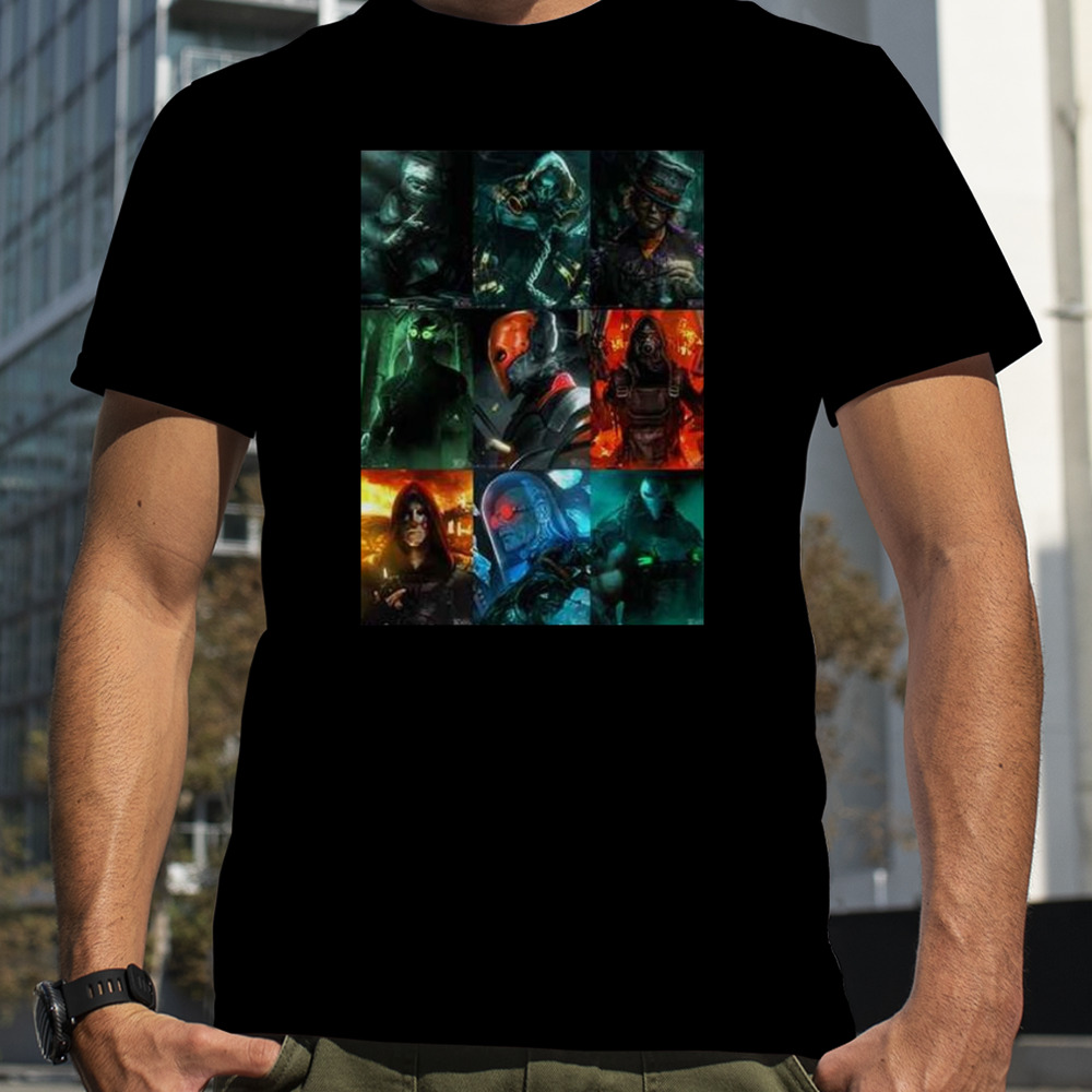 The List Villians Of The Batman 2 By BossLogic Fan Gifts Merchandise T-Shirt