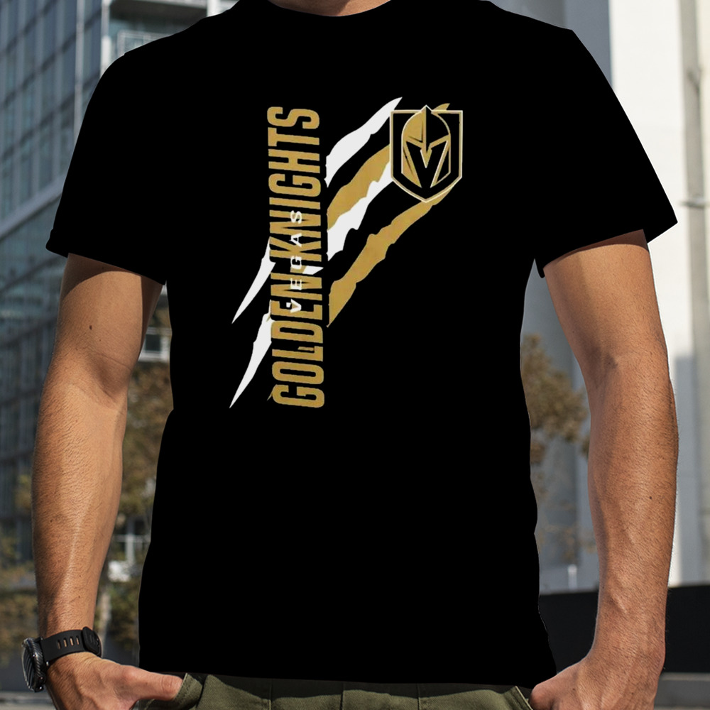 Vegas Golden Knights Starter Black Color Scratch Shirt