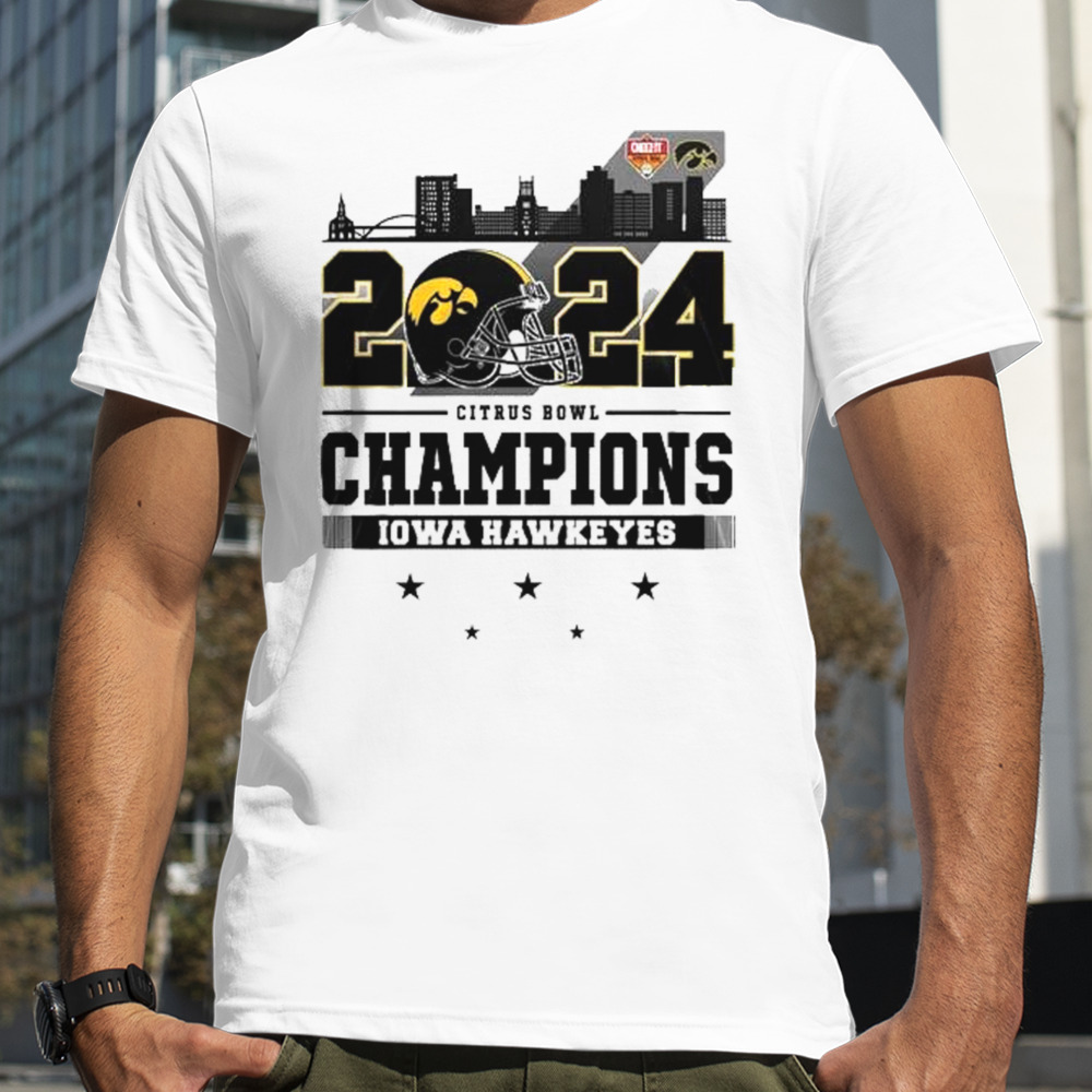 2024 Citrus Bowl Champions Iowa Hawkeyes Shirt