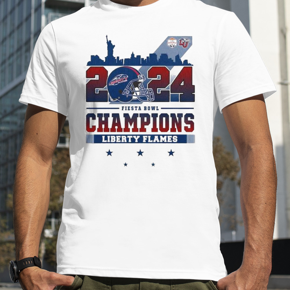 2024 Fiesta Bowl Champions Liberty Flames Football T-shirt