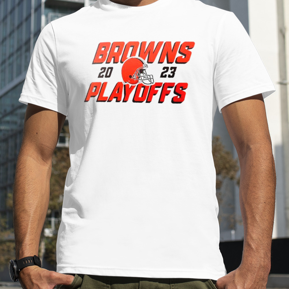 Cleveland Browns Nike 2023 NFL Playoffs Iconic shirt